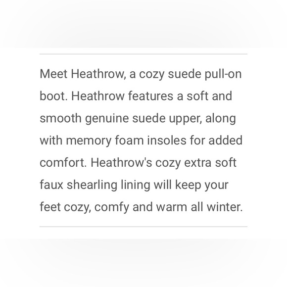 CUSHIONAIRE Heathrow Genuine Suede pull on boot +Memory Foam - Picture 10 of 10